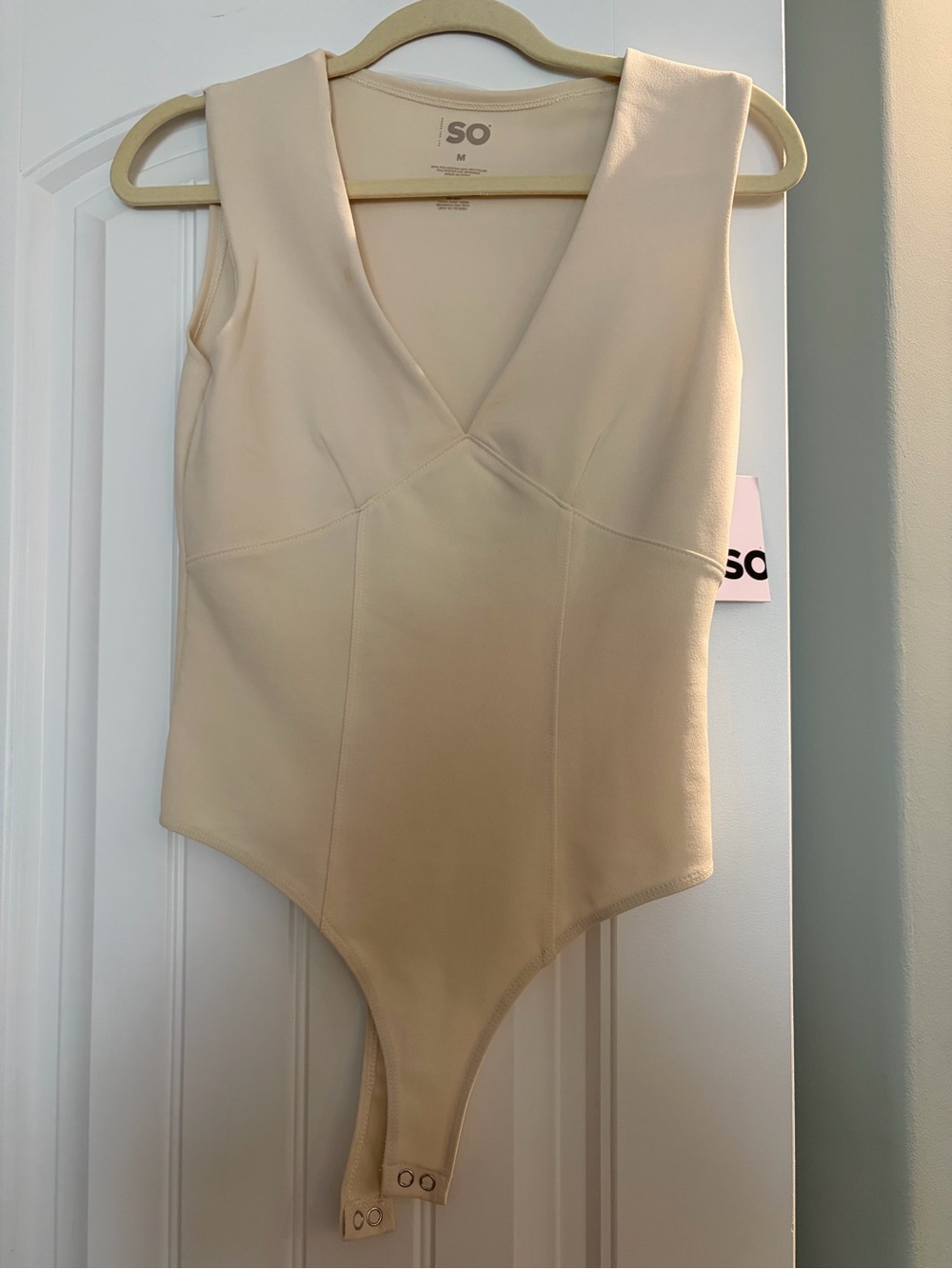 Kohl's SO Cream V-Neck Kids One-Piece Bodysuit